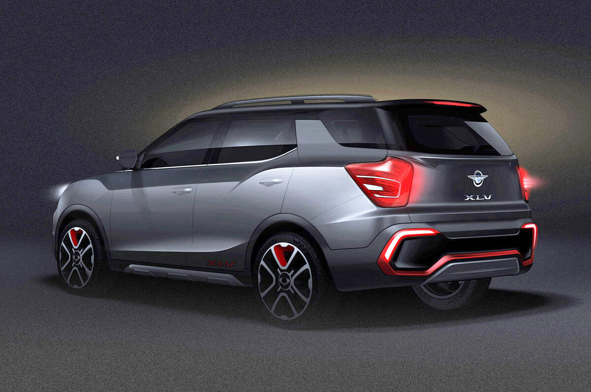 2016 SsangYong Tivoli seven-seater concept for Frankfurt ...