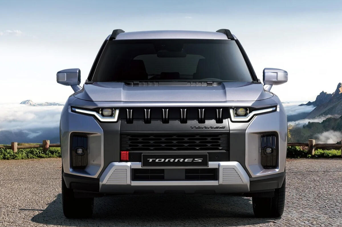 Ssangyong Torres Front Ssangyong Torres Front