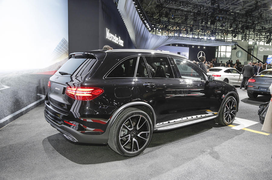 Mercedes has unveiled its rival to the new Audi SQ5 and BMW X3 ...