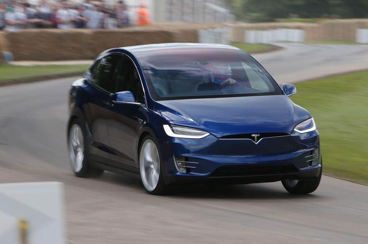Tesla Model X 2016 Goodwood Festival of Speed