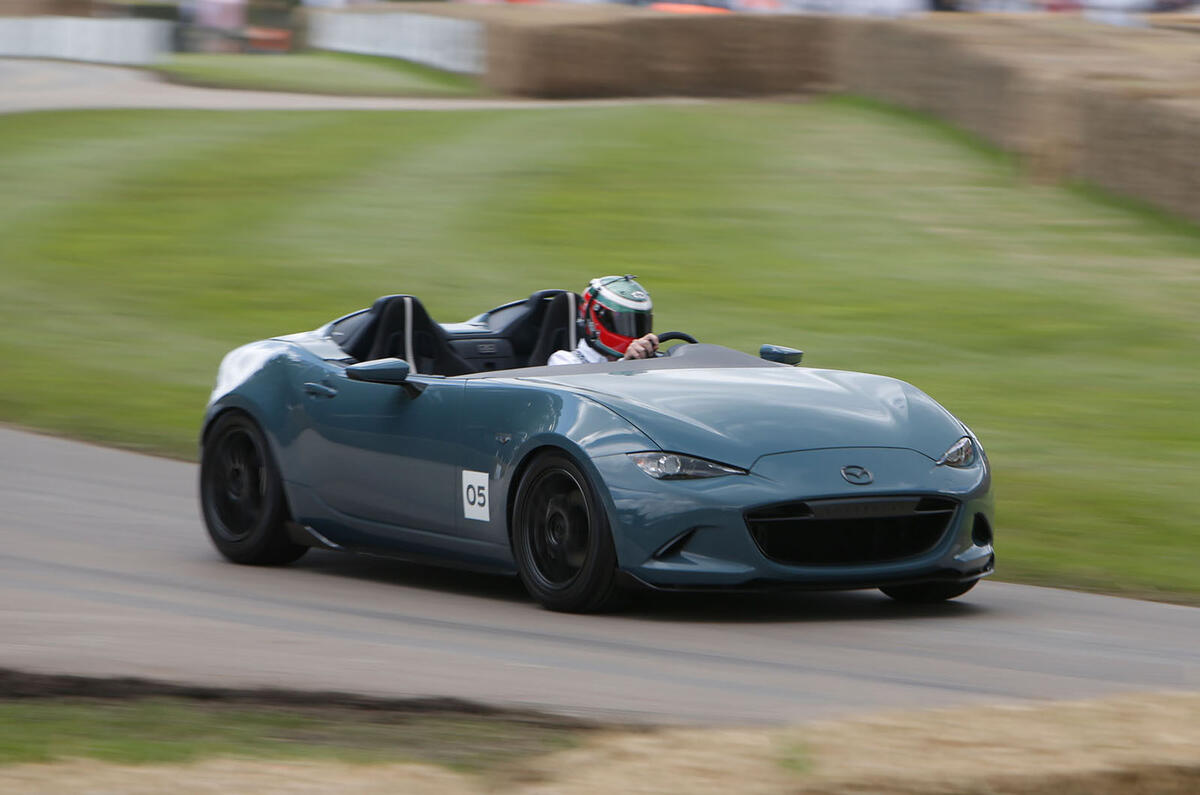 Mazda MX-5 Speedster concept 2016 Goodwood Festival of Speed
