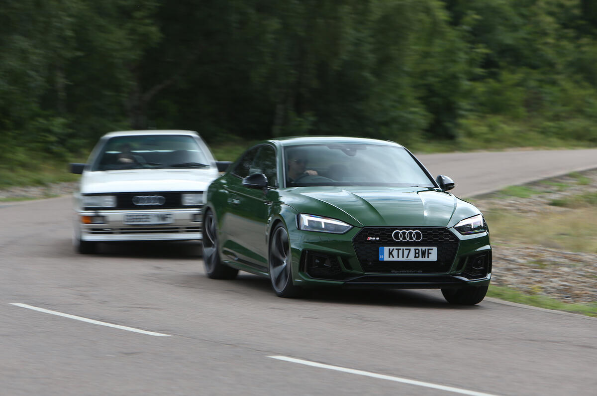 Audi RS5 vs Audi Quattro