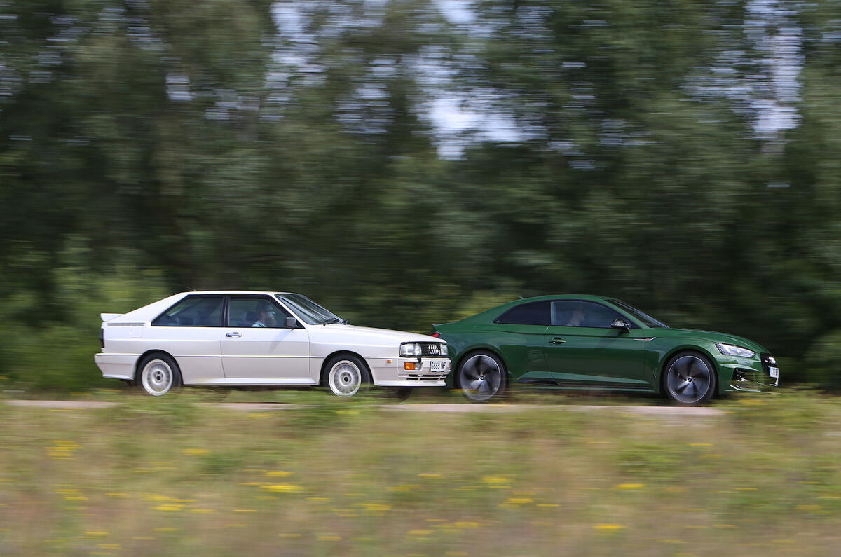 Audi RS5 vs Audi Quattro