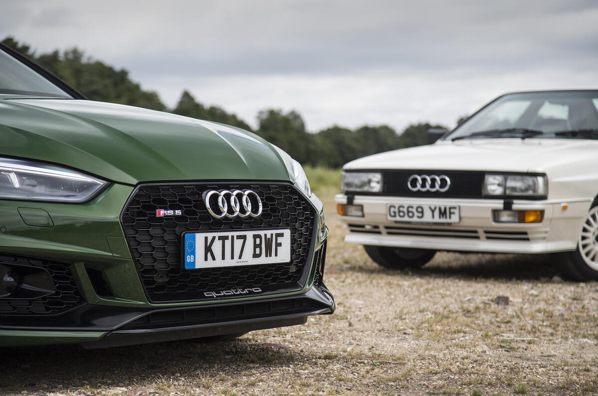 Audi RS5 vs Audi Quattro