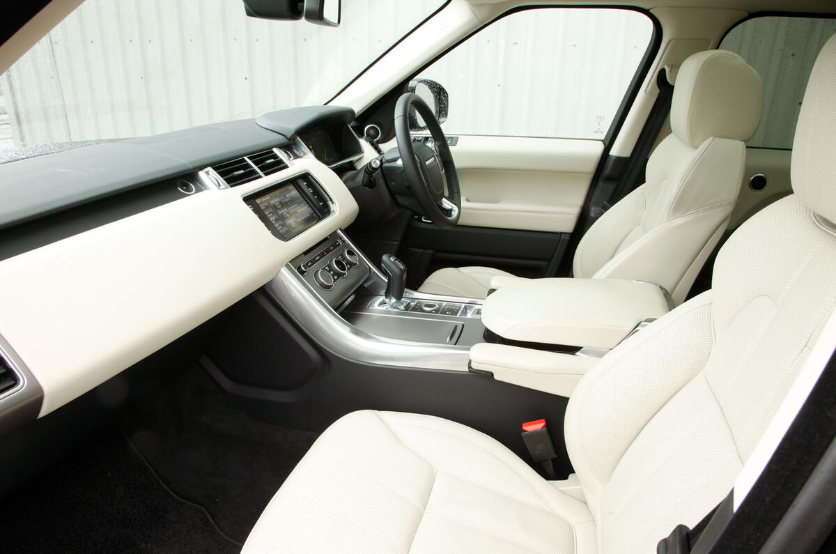 Range Rover Sport mk2 interior