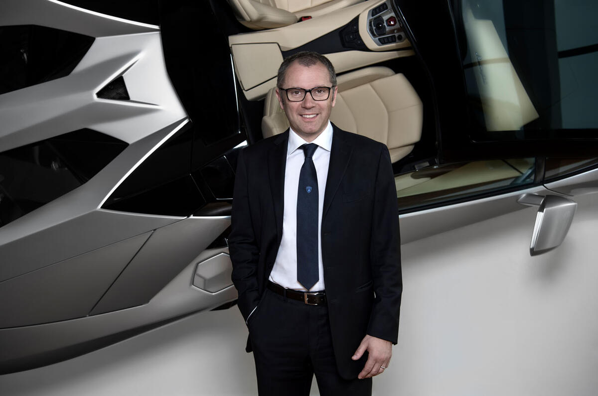 Stefano Domenicali Lamborghini boss