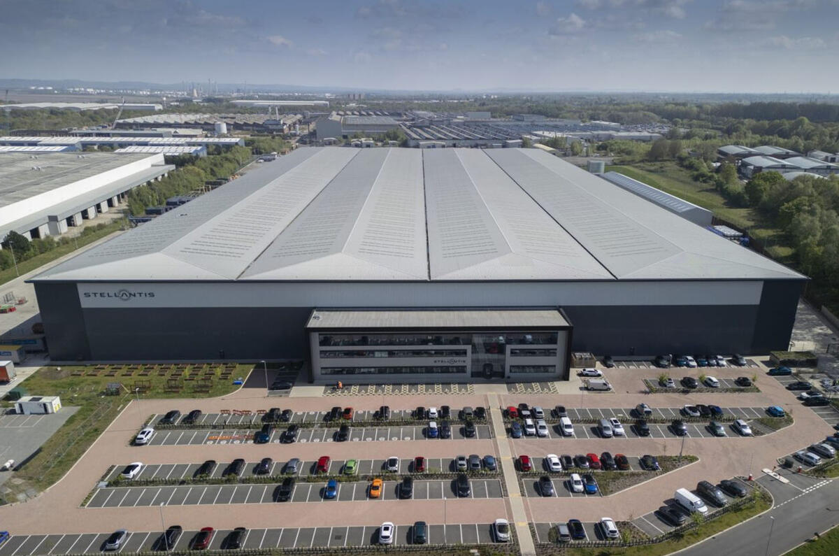 Stellantis Ellesmere Port distribution centre