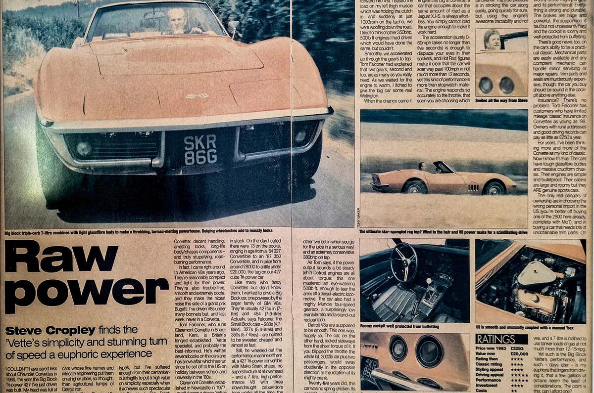 Steve Cropley corvette