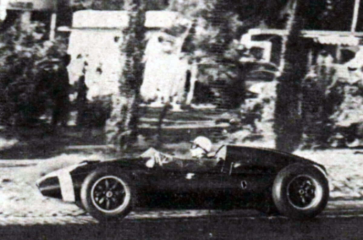 Stirling Moss Portugal 1959 side