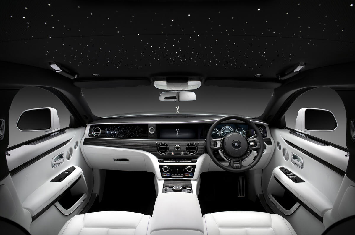 2021 Rolls-Royce Ghost - interior 2021 Rolls-Royce Ghost - interior