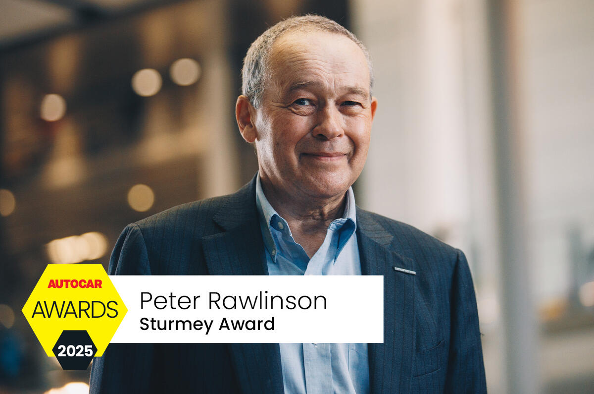 Sturmey Award   Peter Rawlinson
