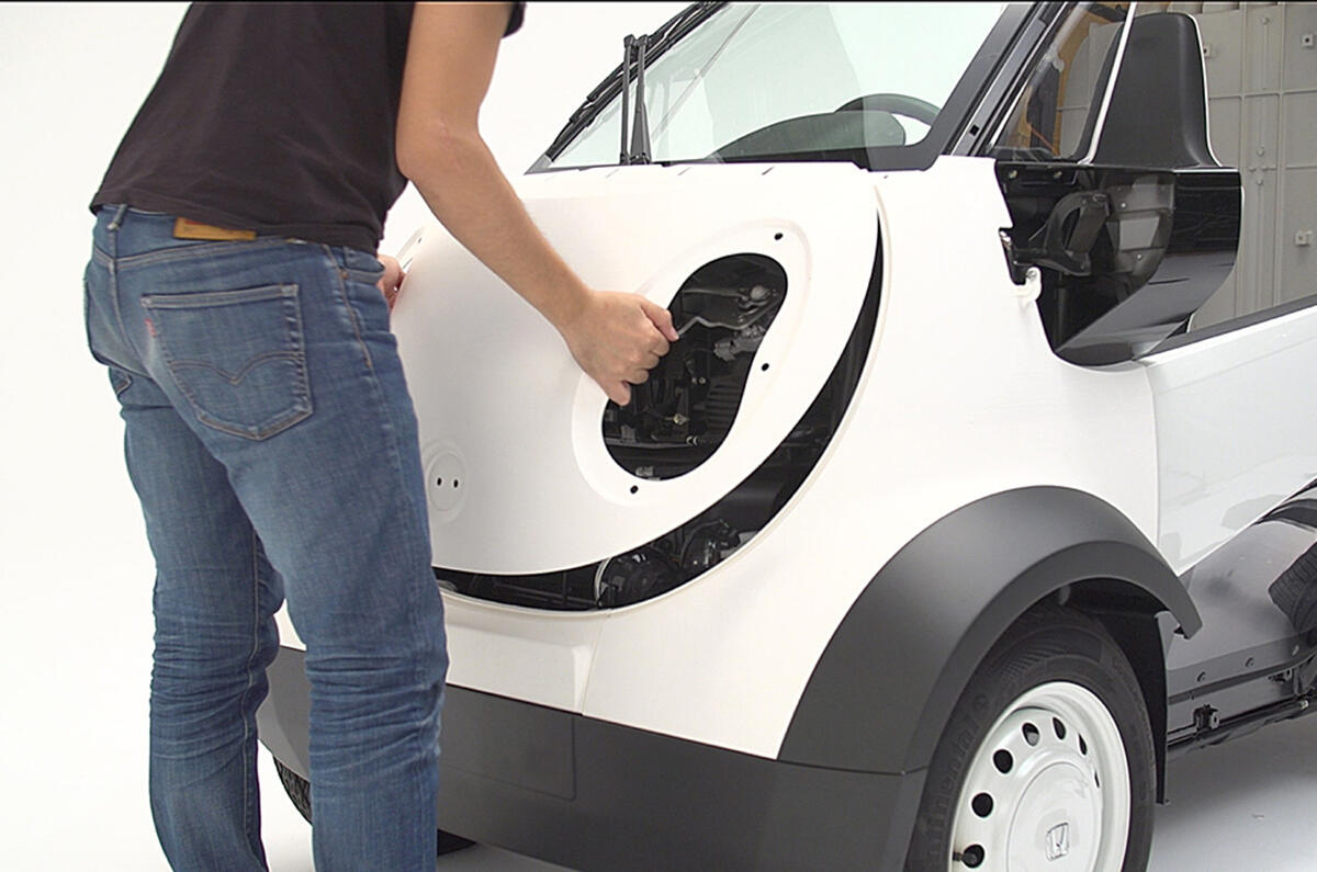 3D printed electric car revealed by Honda