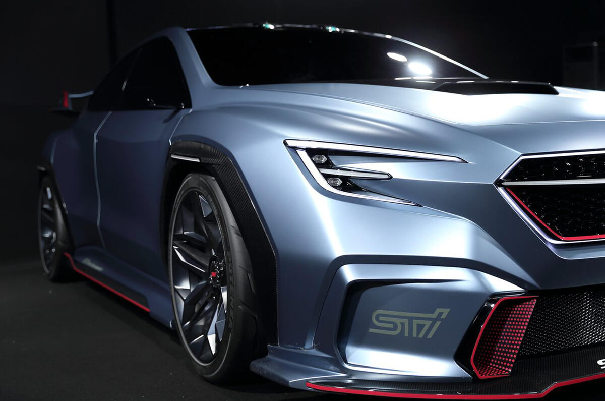 Subaru to show STI version of Viziv Performance concept at Tokyo Auto Salon