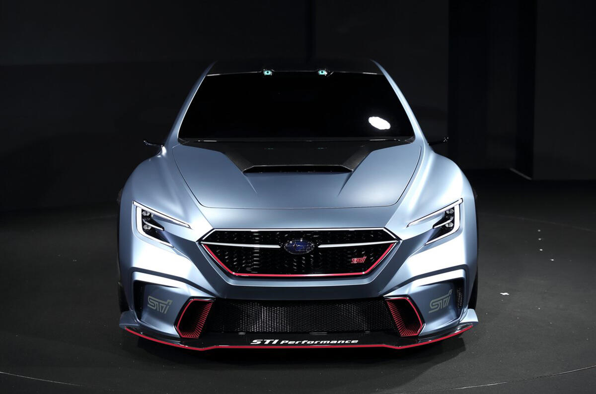 Subaru to show STI version of Viziv Performance concept at Tokyo Auto Salon