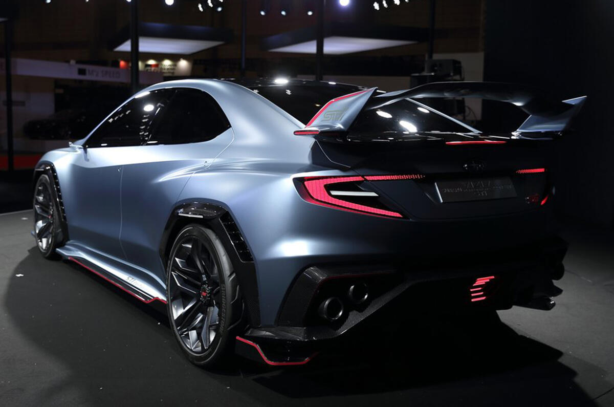 Subaru to show STI version of Viziv Performance concept at Tokyo Auto Salon
