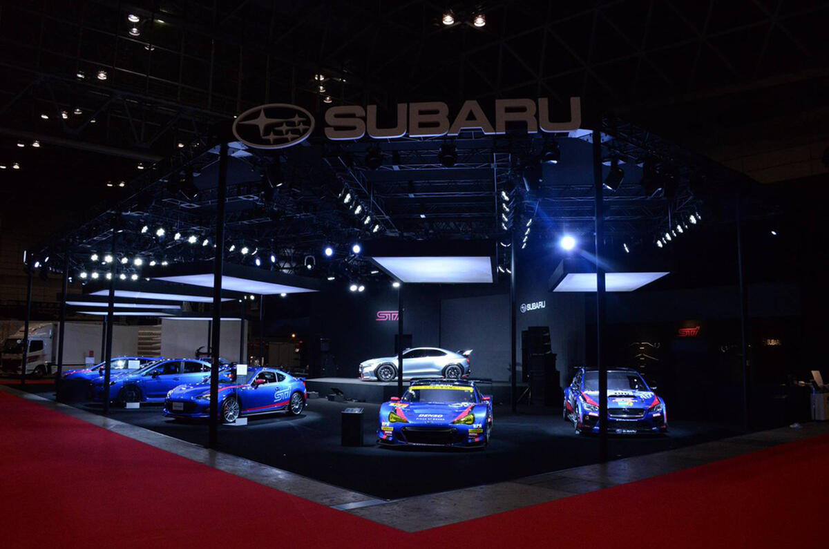Subaru to show STI version of Viziv Performance concept at Tokyo Auto Salon