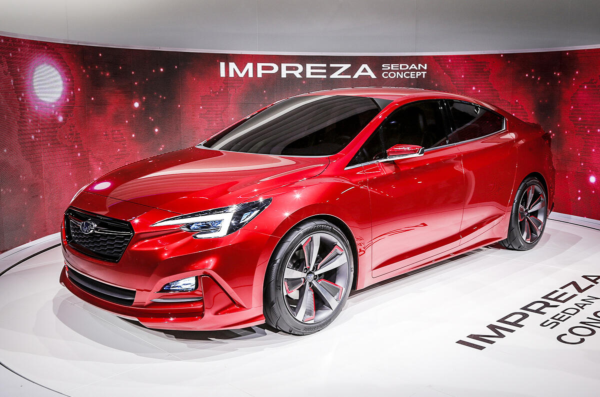 2016 Subaru Impreza concept revealed at LA motor show ...