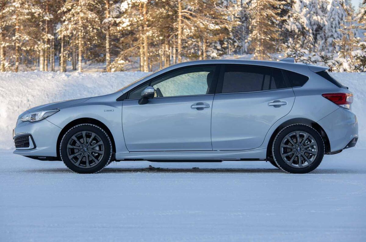 Subaru Impreza e-Boxer side