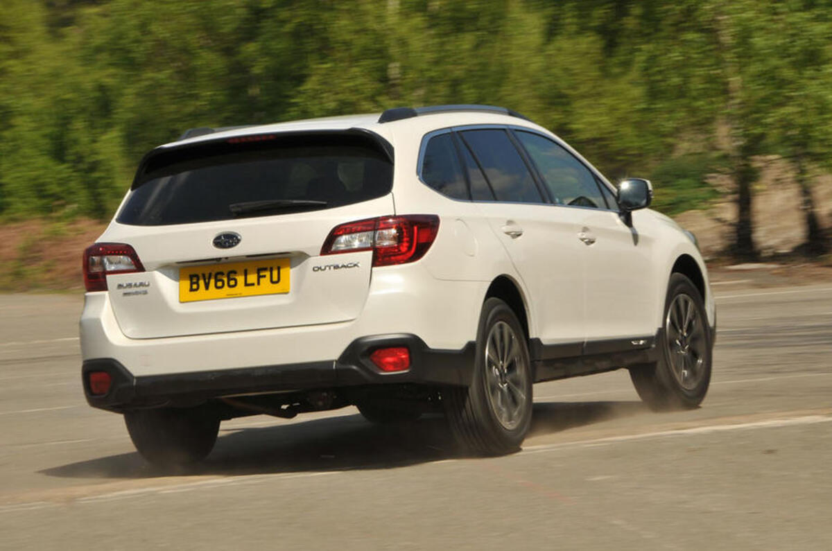 Subaru Outback rear
