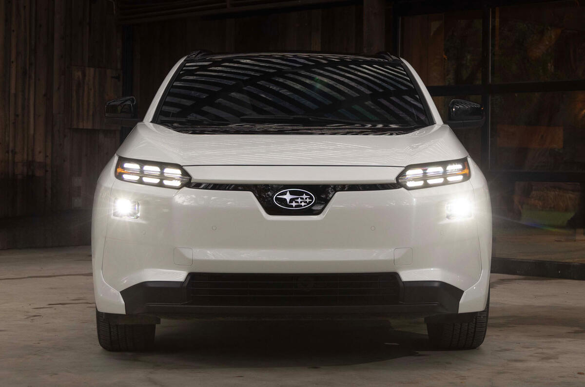 Subaru Solterra facelift front