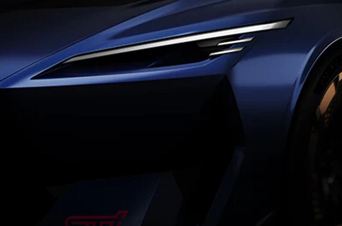 Subaru STI Tokyo motor show EV teaser