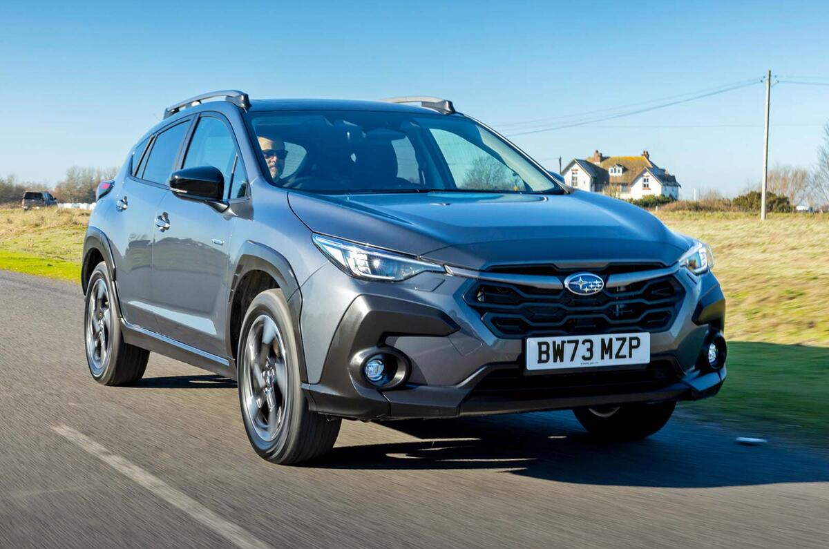 Subaru Crosstrek front three quarter Subaru Crosstrek front three quarter