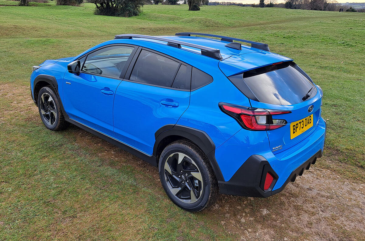 Subaru Crosstrek rear three quarter Subaru Crosstrek rear three quarter