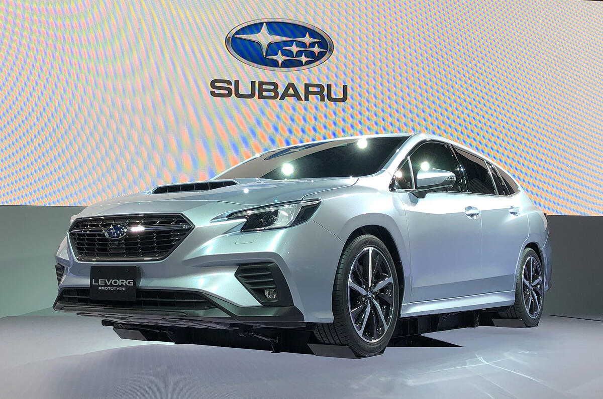Subaru Levorg prototype at Tokyo 2019