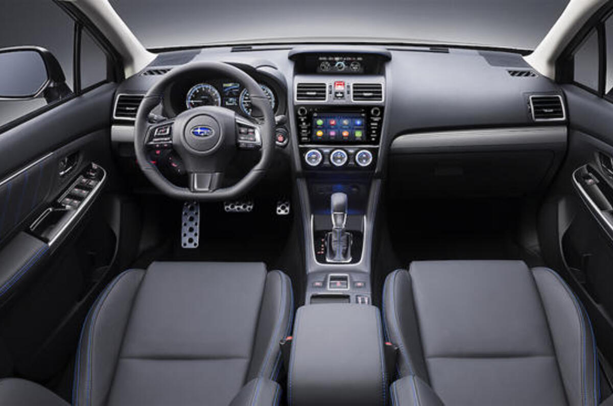 Subaru Levorg front interior