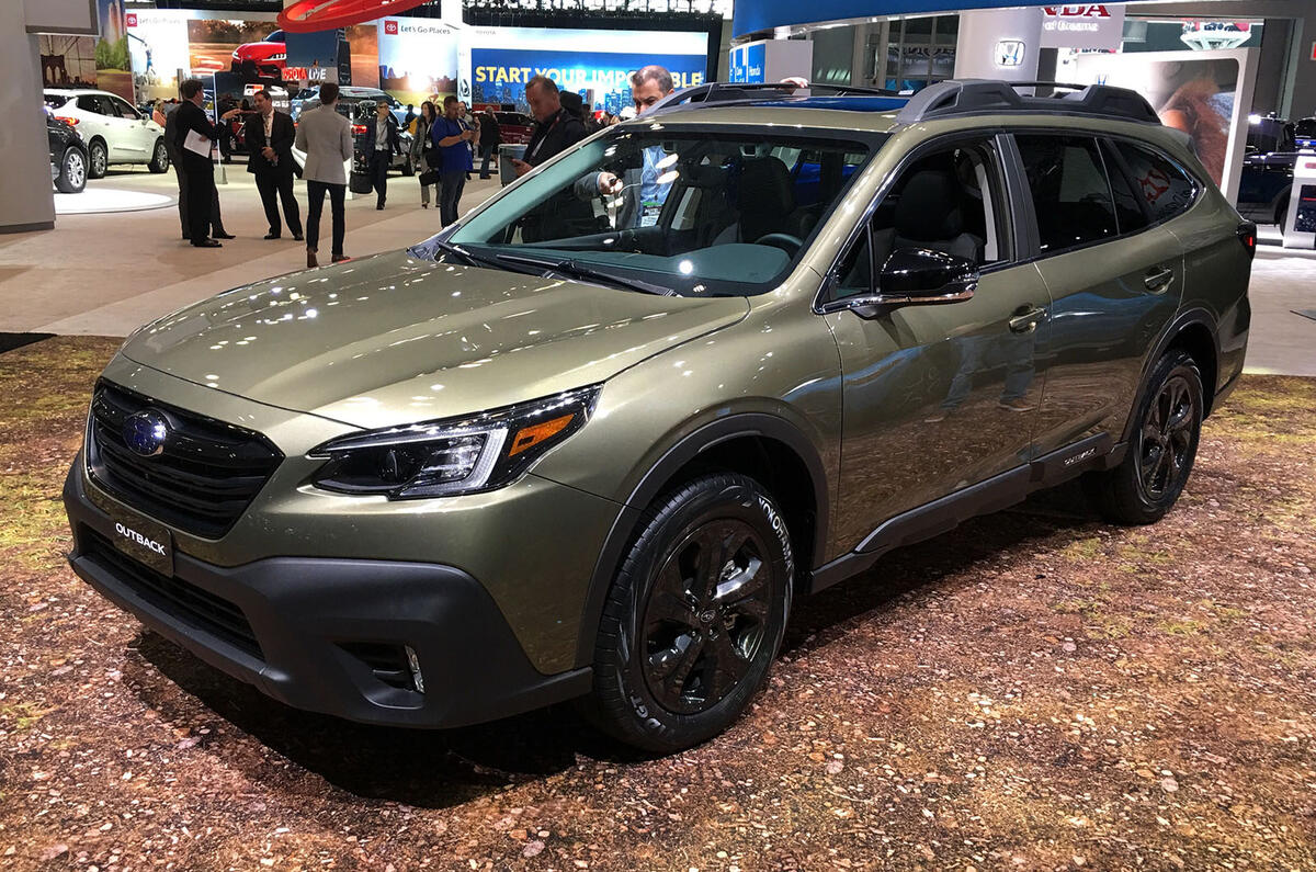 Subaru Outback 2019 New York Motor Show reveal - lead