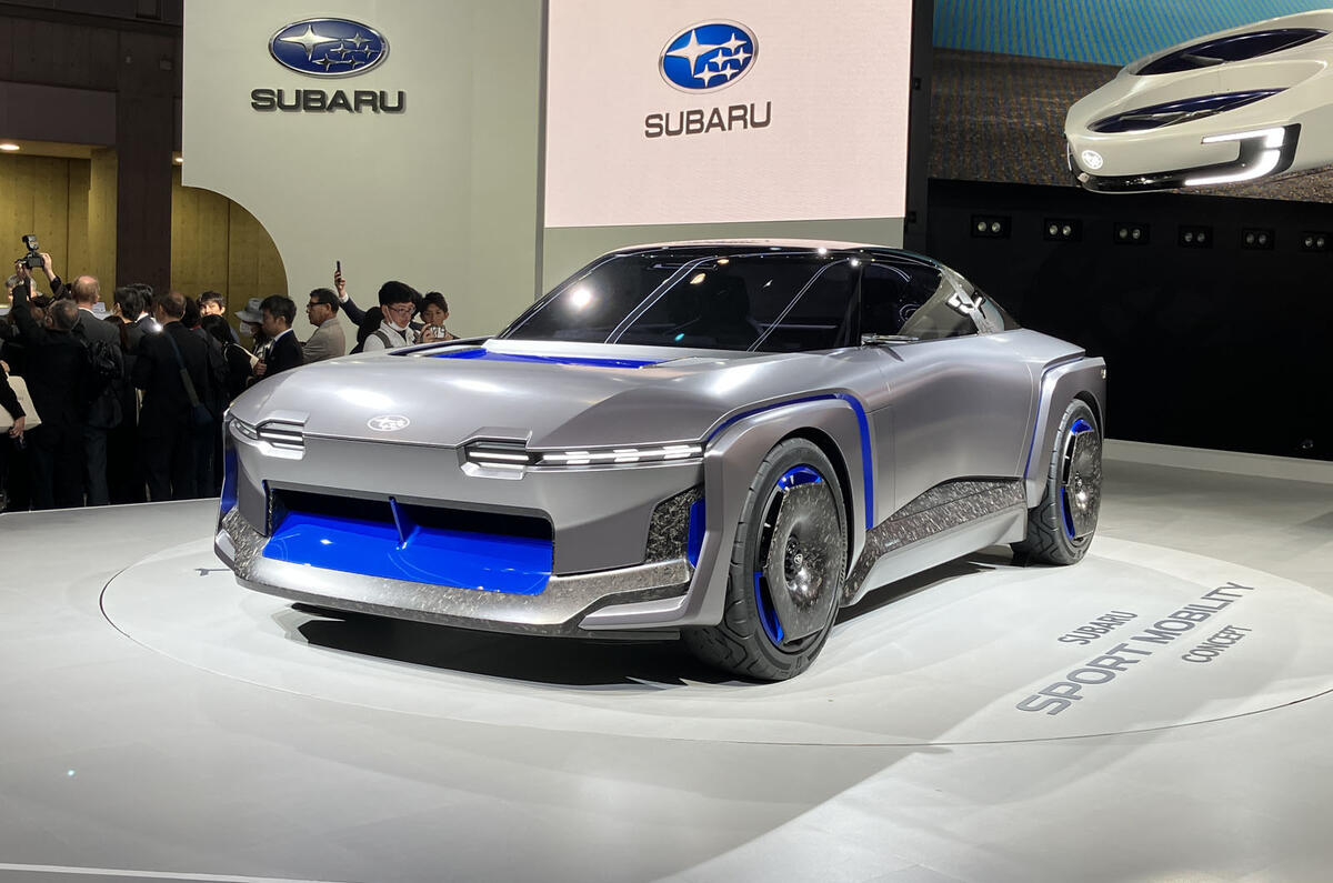 Subaru Sport Mobility Concept on show in Tokyo   front Subaru Sport Mobility Concept on show in Tokyo   front