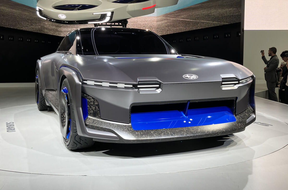 Subaru Sport Mobility Concept on show in Tokyo   front end Subaru Sport Mobility Concept on show in Tokyo   front end