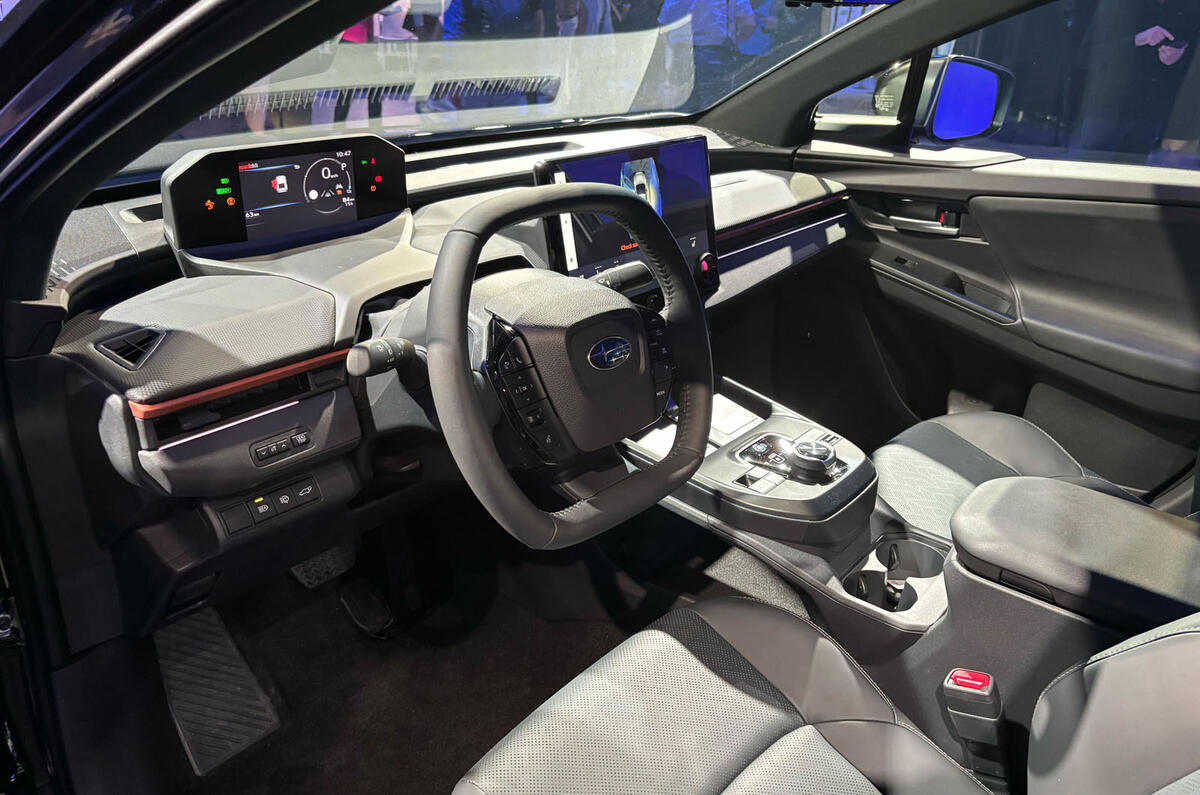 Subaru Uncharted interior Subaru Uncharted interior