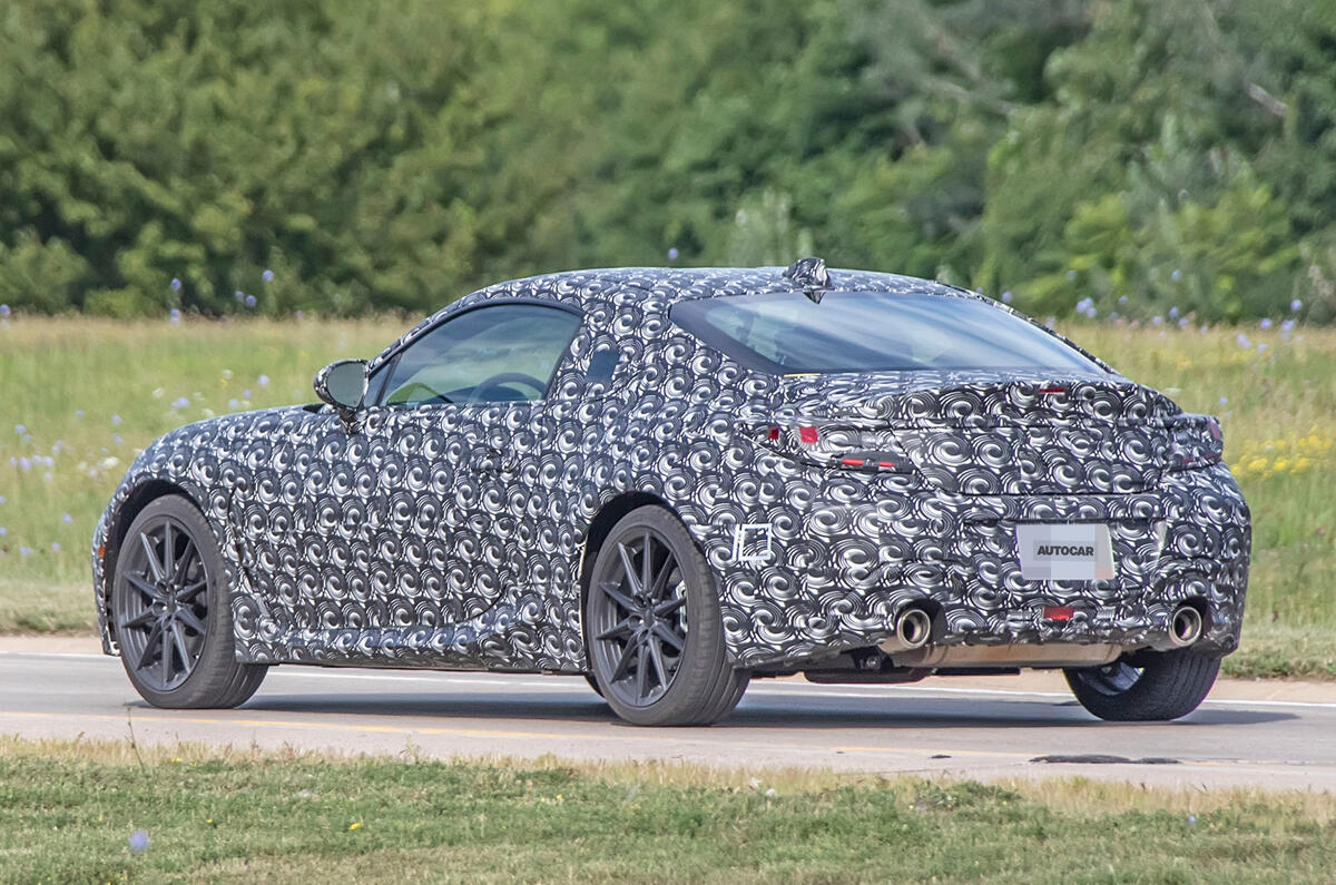 2021 Subaru BRZ prototype 2021 Subaru BRZ prototype