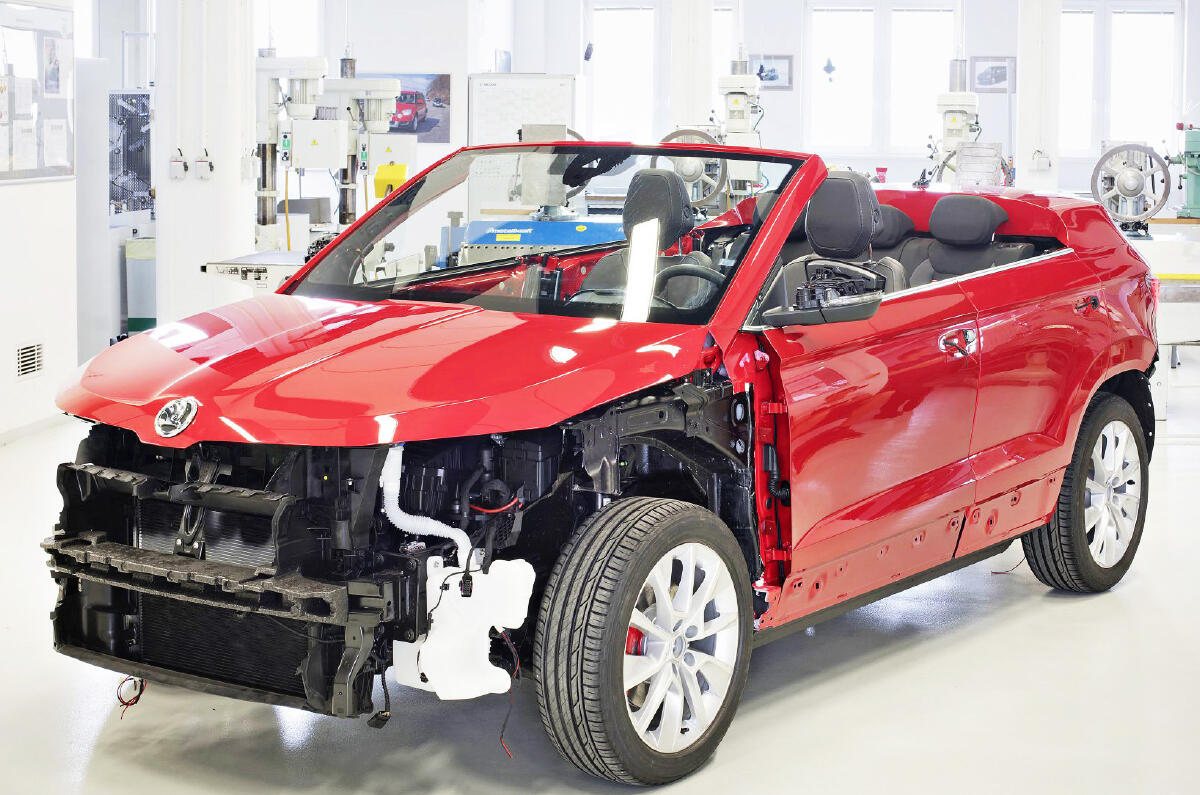 Skoda Sunroq revealed as student-created Karoq roadster