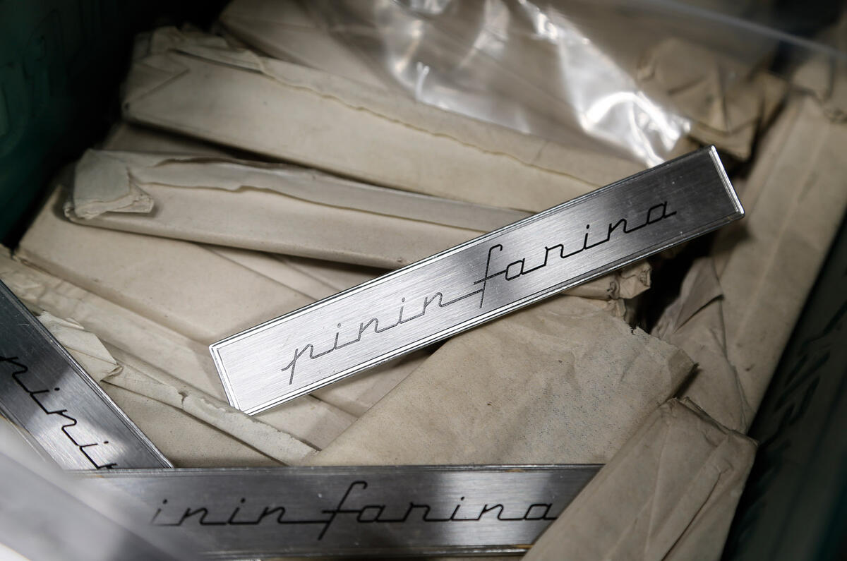 Damaged Ferraris at the breaker's yard