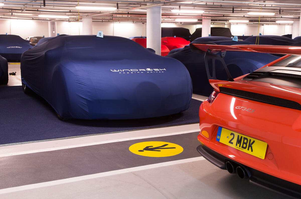 London's secret supercar store
