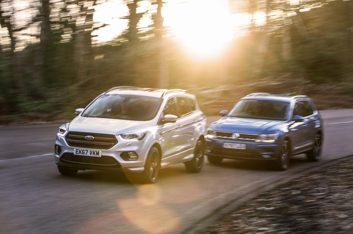 Volvo XC40 vs Volkswagen Tiguan, DS 7, BMW X1, Audi Q3, Ford Kuga and Mazda CX-5