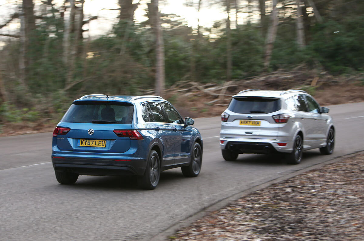 Volvo XC40 vs Volkswagen Tiguan, DS 7, BMW X1, Audi Q3, Ford Kuga and Mazda CX-5