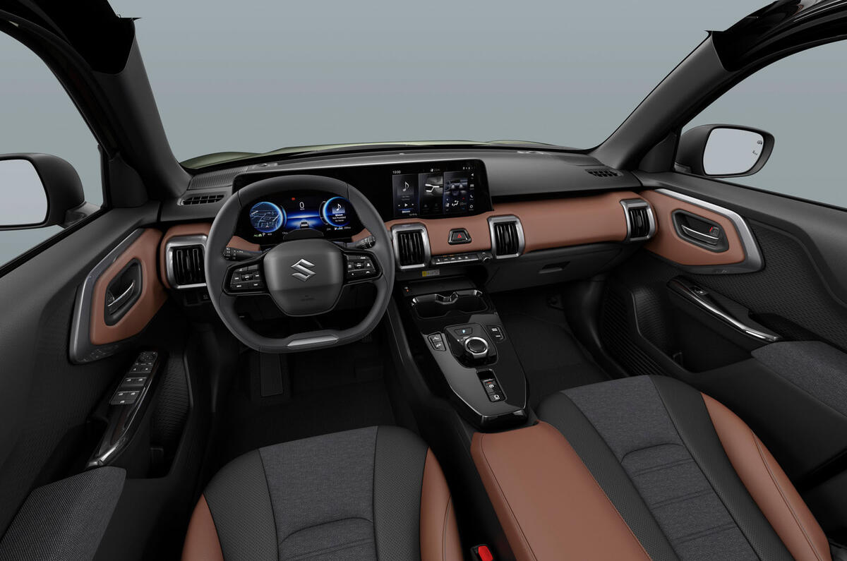 Suzuki eVitara dashboard Suzuki eVitara dashboard