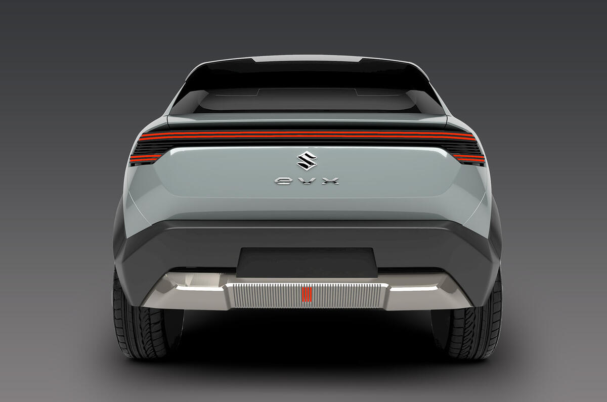 Suzuki EVX rear Suzuki EVX rear