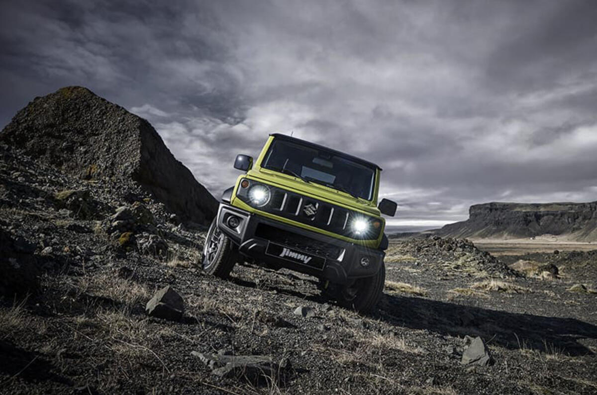 Suzuki Jimny 2019 official reveal photos front