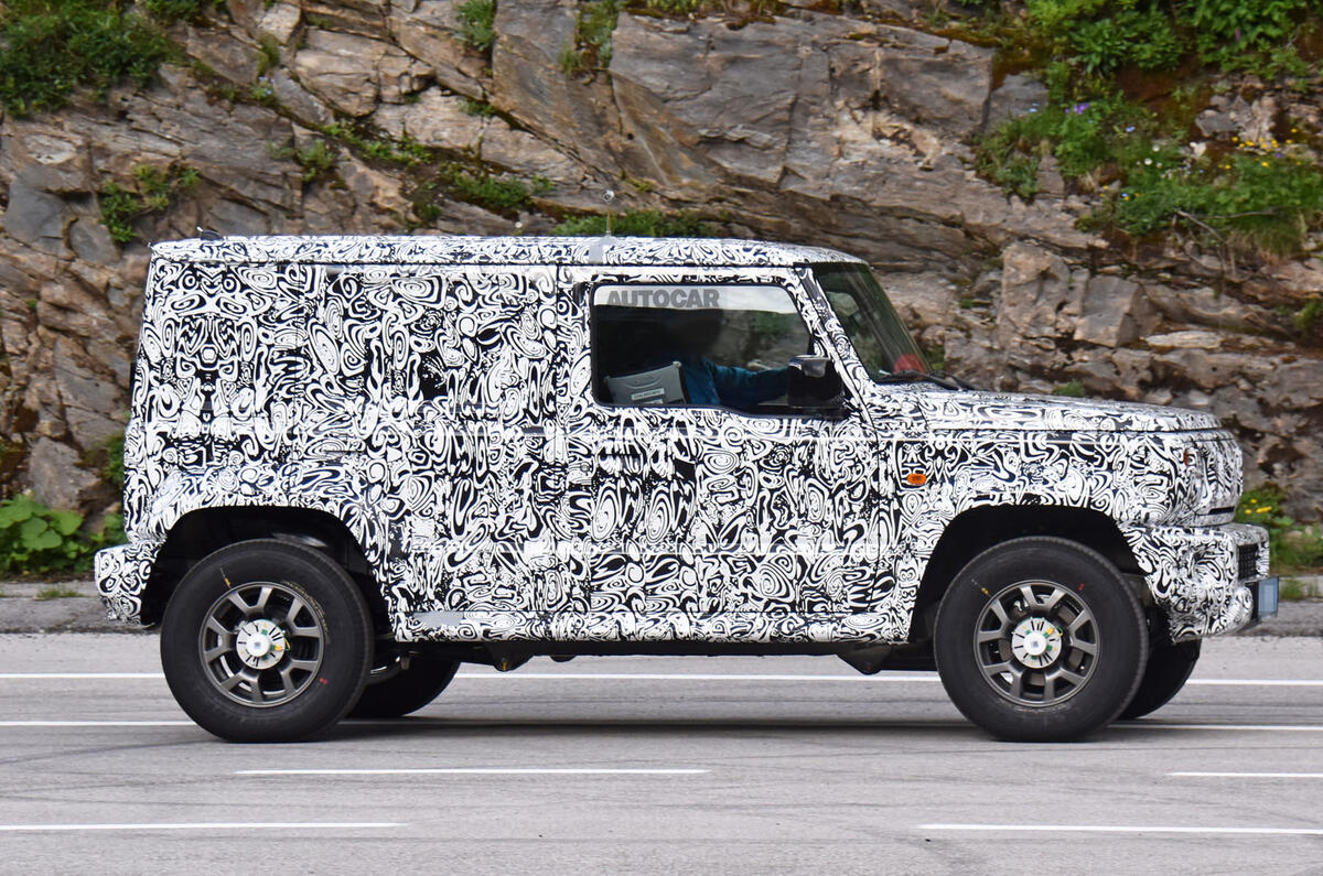 Suzuki Jimny spies 2022 side  2 Suzuki Jimny spies 2022 side  2