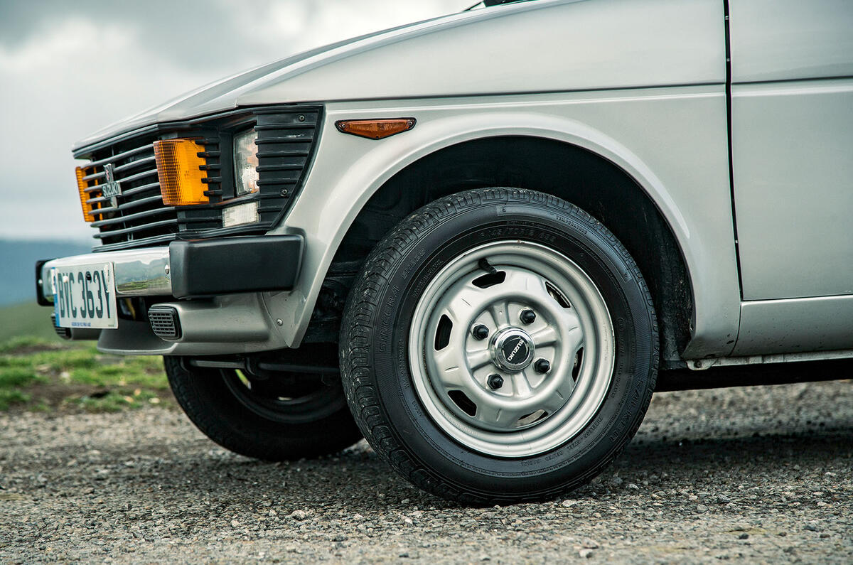 Suzuki SC100 front wheels