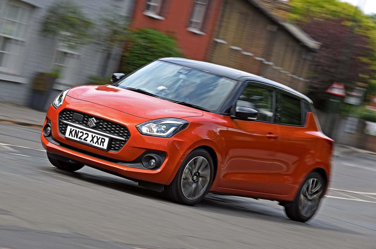 Suzuki swift front three quarter