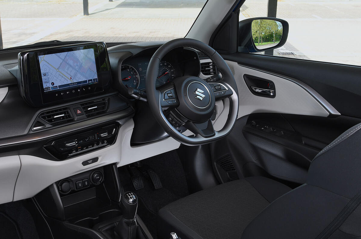 Suzuki Swift interior Suzuki Swift interior