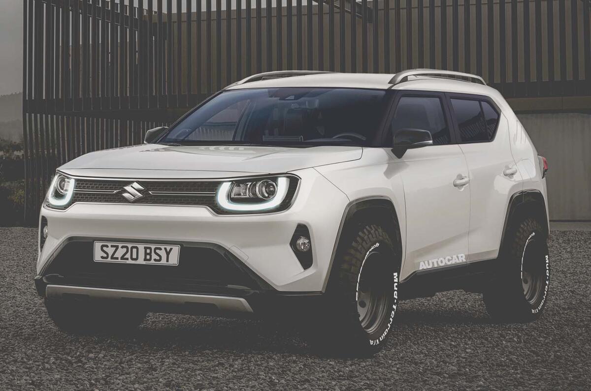 Suzuki-Toyota compact SUV rendering