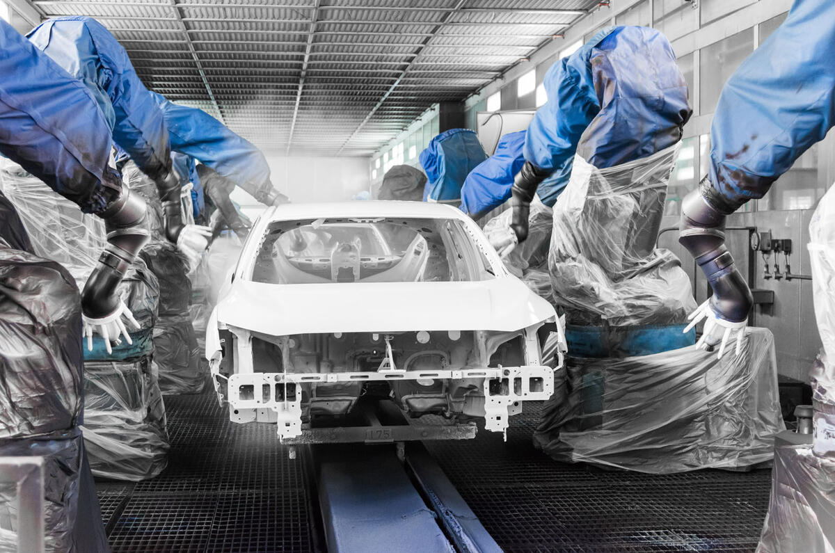 Honda Civic production line Swindon