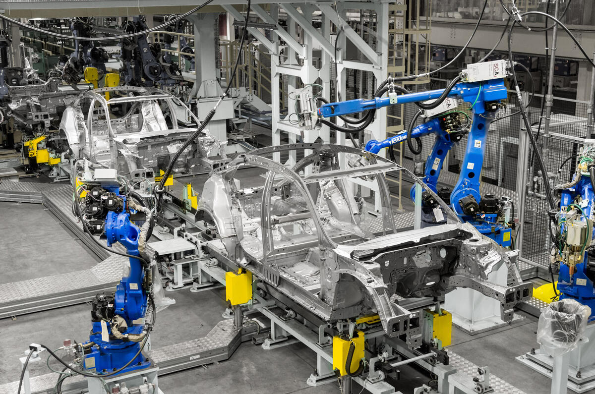 Honda Civic production line Swindon