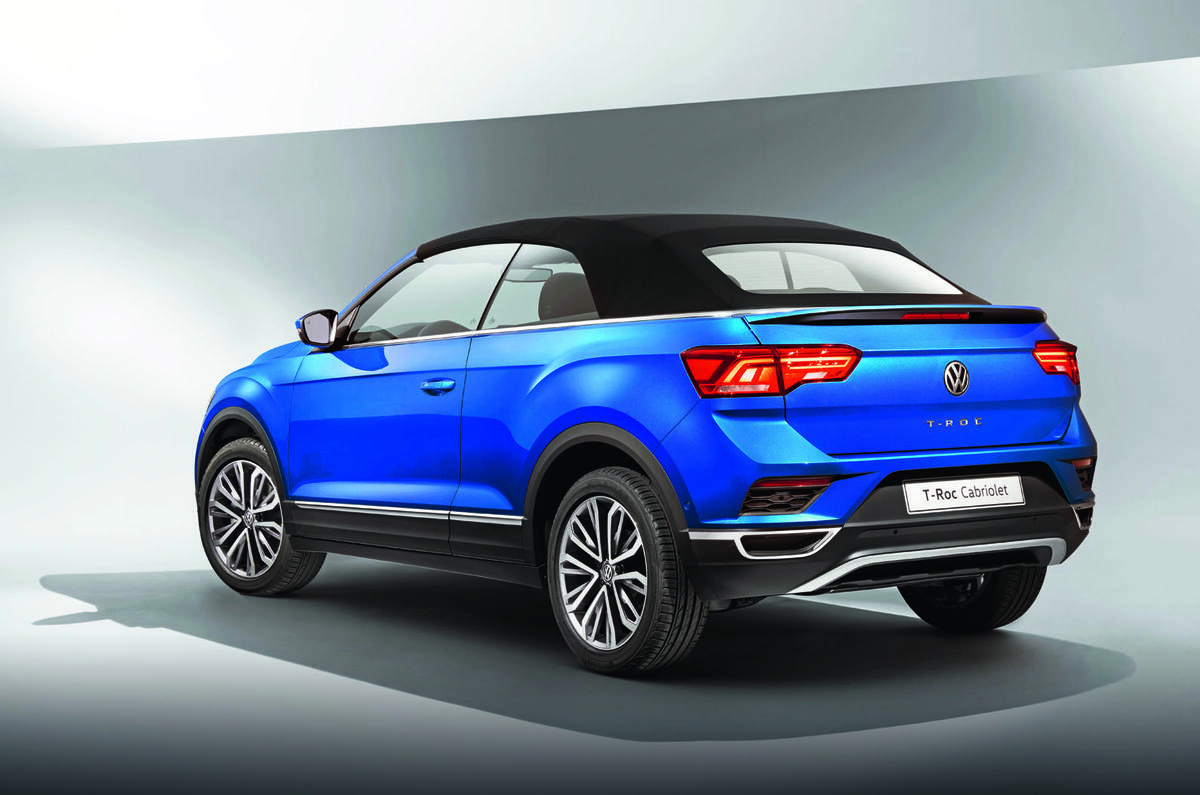 2019 Volkswagen T-Roc Cabriolet press shots